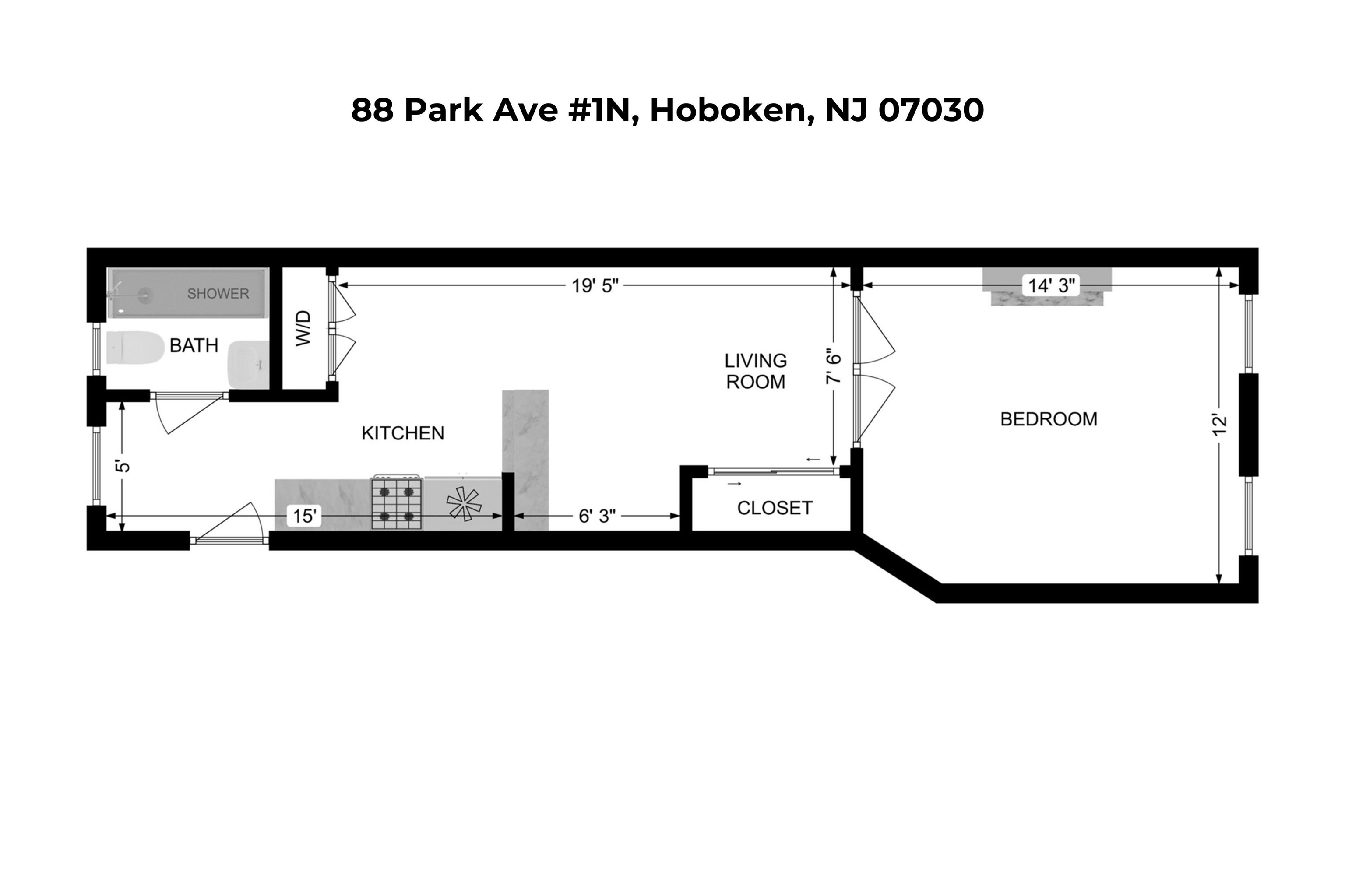 88 Park Ave #1N, Hoboken, New Jersey image 20