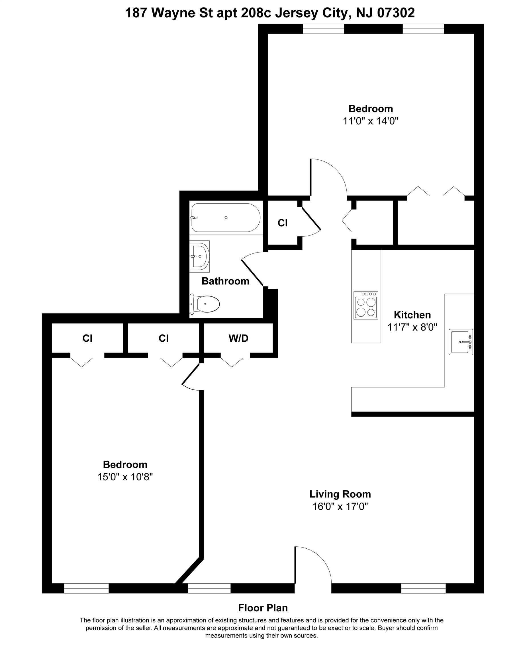 187 Wayne St #208C, Jersey City, New Jersey image 20