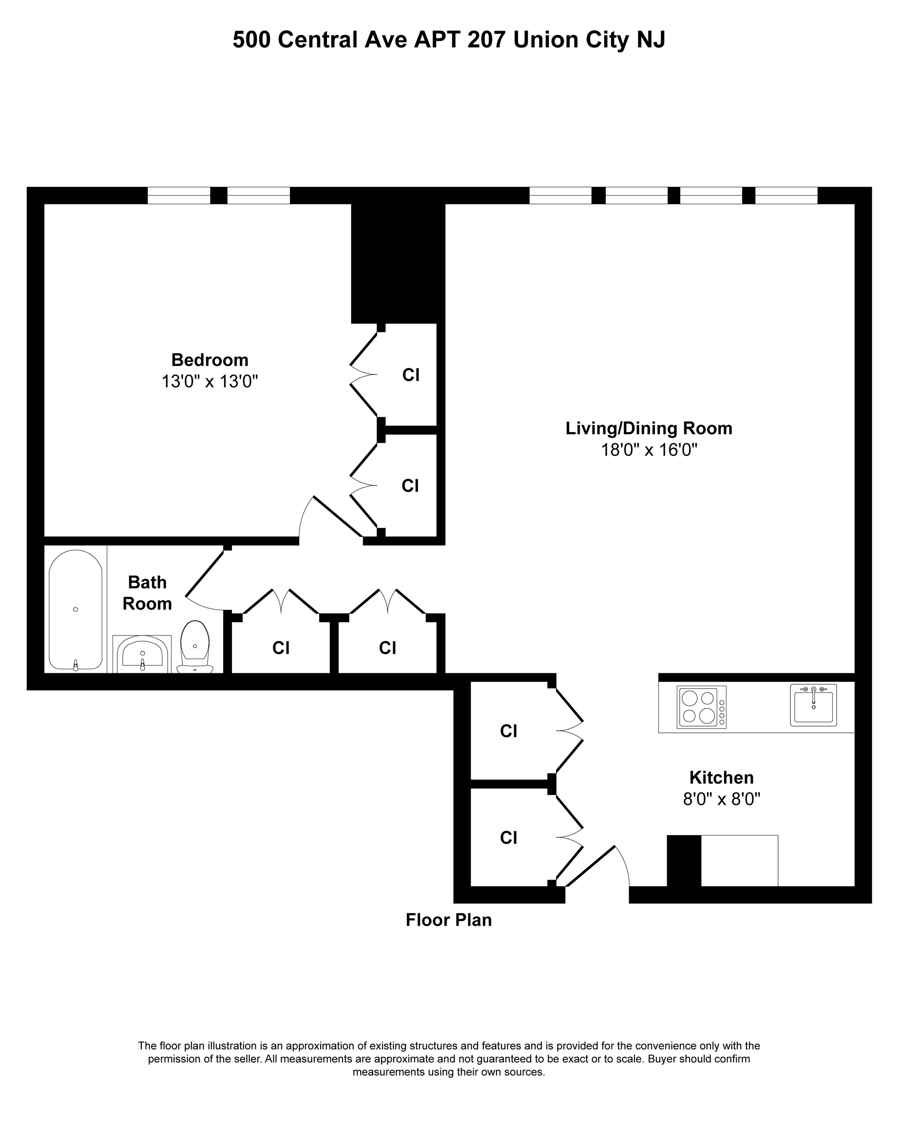 500 Central Ave #207, Union City, New Jersey image 25