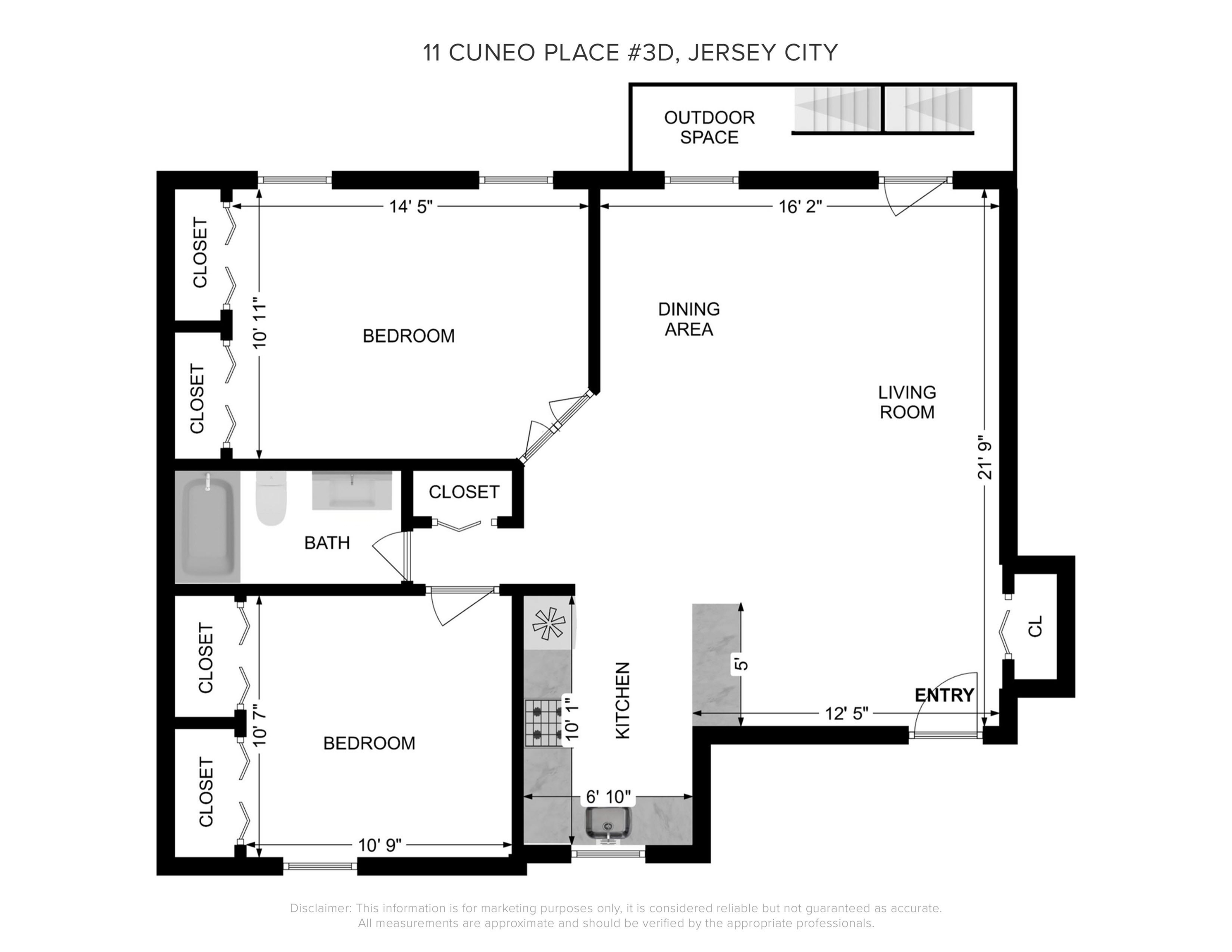 11 Cuneo Pl #3D, Jersey City, New Jersey image 31
