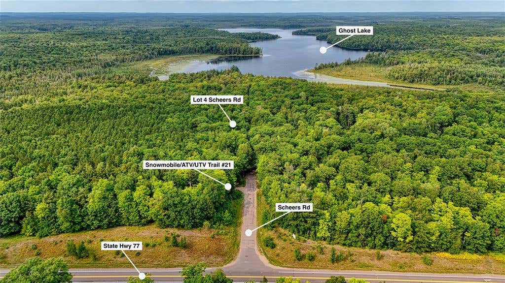 Photo of Lot 4 Scheers ROAD, Hayward, WI 54843 (MLS # 1604063)