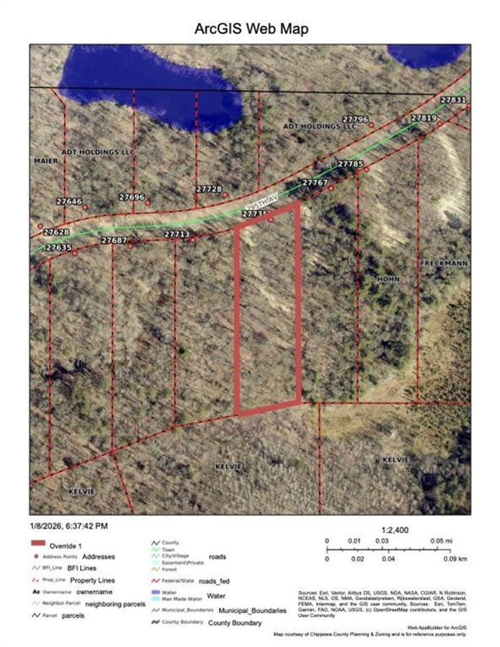 Photo of 27735 295th AVENUE, Holcombe, WI 54745 (MLS # 1597799)