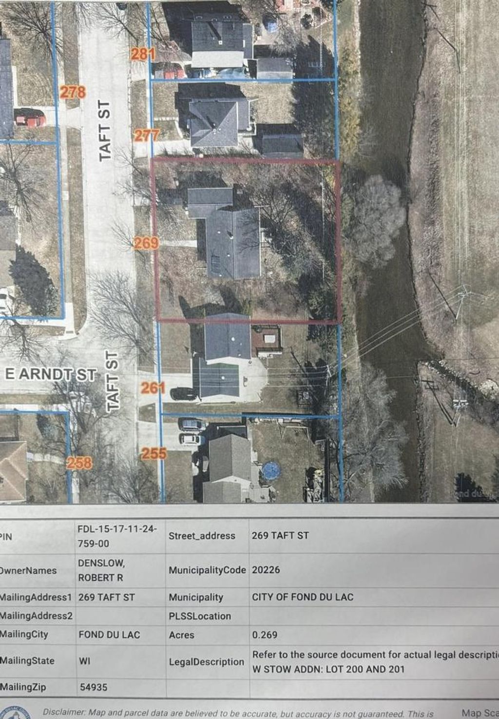 Photo of 269 Taft STREET, Fond Du Lac, WI 54935 (MLS # 50319514)