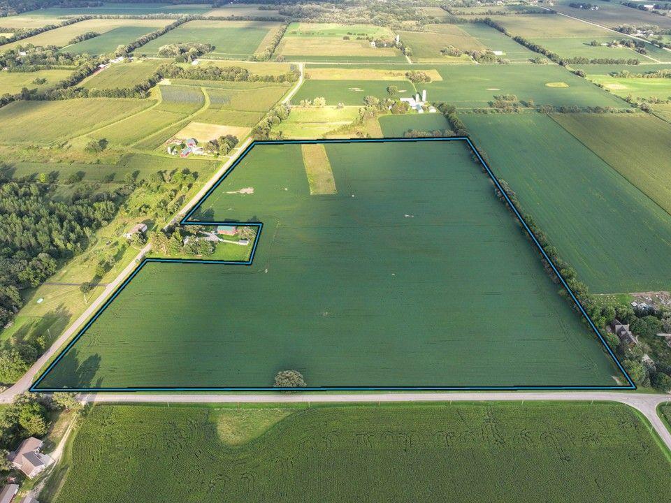 Photo of 58.42 M/L Acres Sam Miles ROAD, Stoughton, WI 53589 (MLS # 2033420)