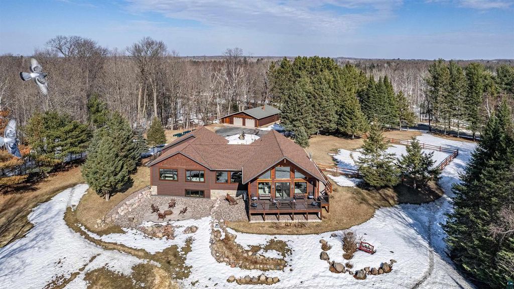 Photo of 6875 S Carlson ROAD, Lake Nebagamon, WI 54849 (MLS # 6124231)