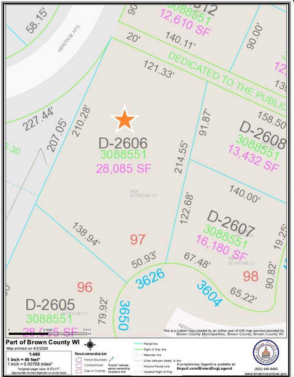 Photo of 3626 Keystone COURT, De Pere, WI 54115 (MLS # 50323061)