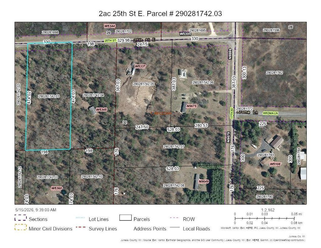 Photo of 2 Ac 25th St E, Necedah, WI 54646 (MLS # 2023427)