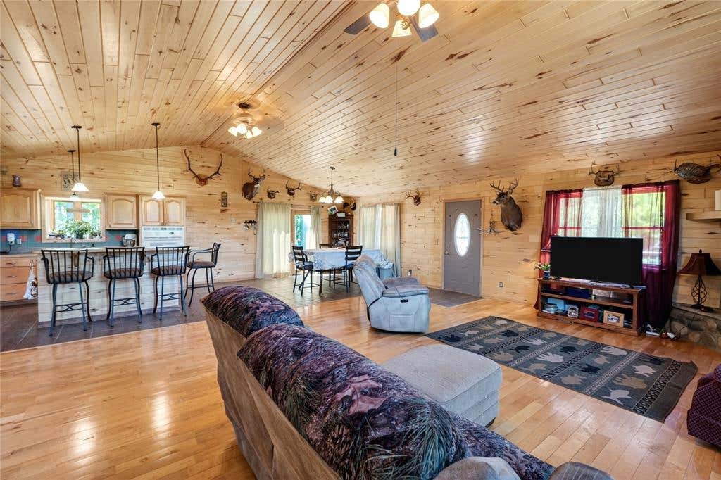 Photo of N 6105 Fred Tripp Road, Springbrook, WI 54875 (MLS # 1602014)