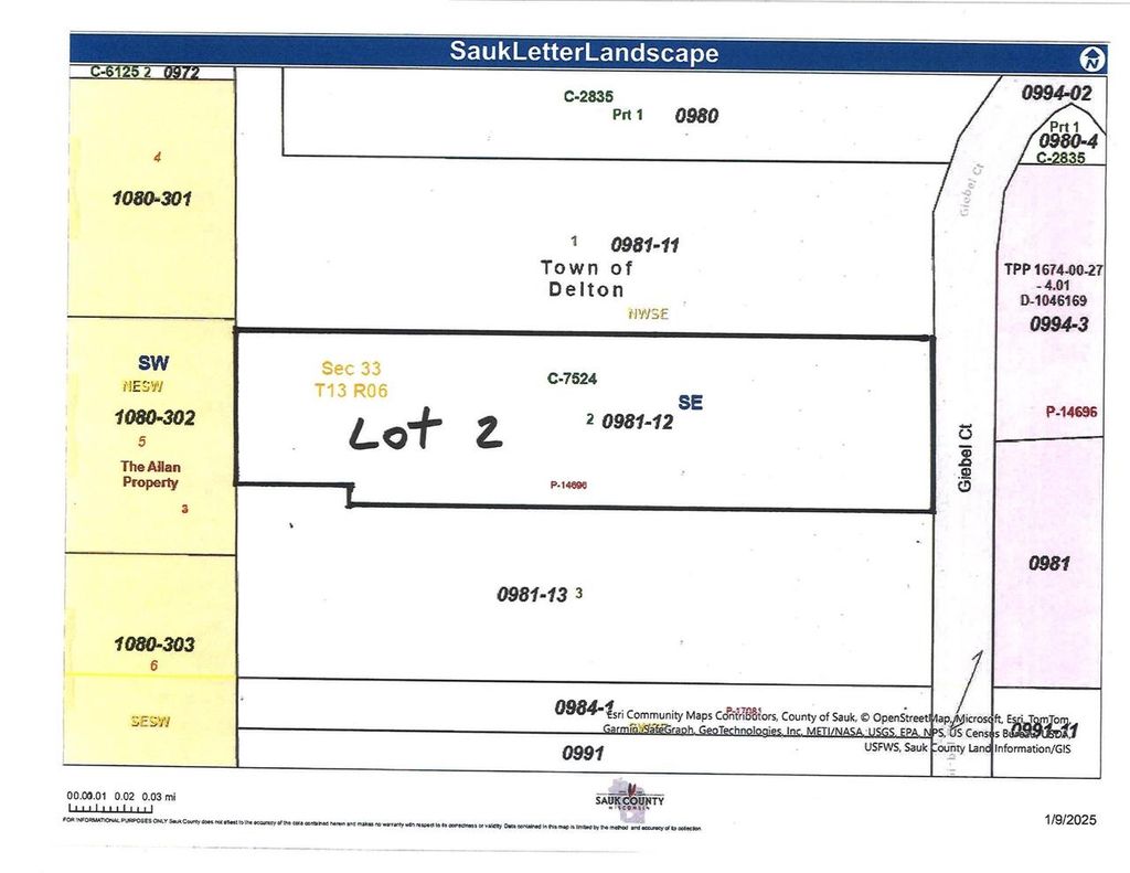Photo of Lot 2 Giebel COURT, Baraboo, WI 53913 (MLS # 2023946)