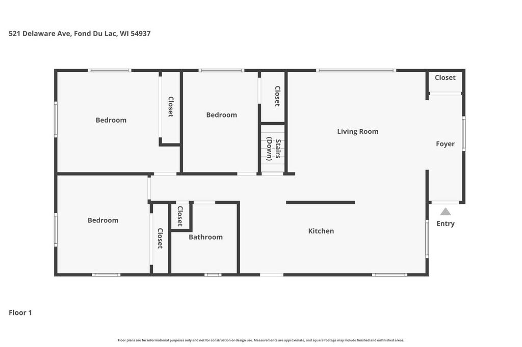 Photo of 521 Delaware AVENUE, North Fond Du Lac, WI 54937 (MLS # 50323917)