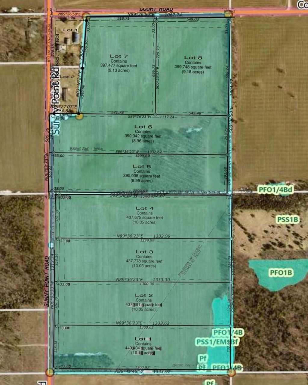 Photo of 6800 Sunny Point Lot 1 ROAD, Egg Harbor, WI 54209 (MLS # 50317950)