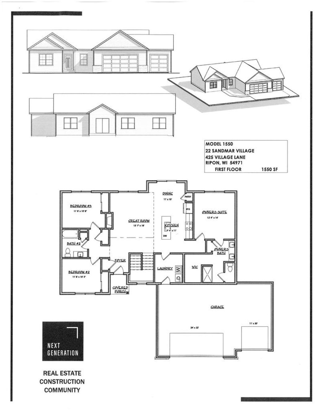 Photo of 425 Village LANE, Ripon, WI 54971 (MLS # 2020614)