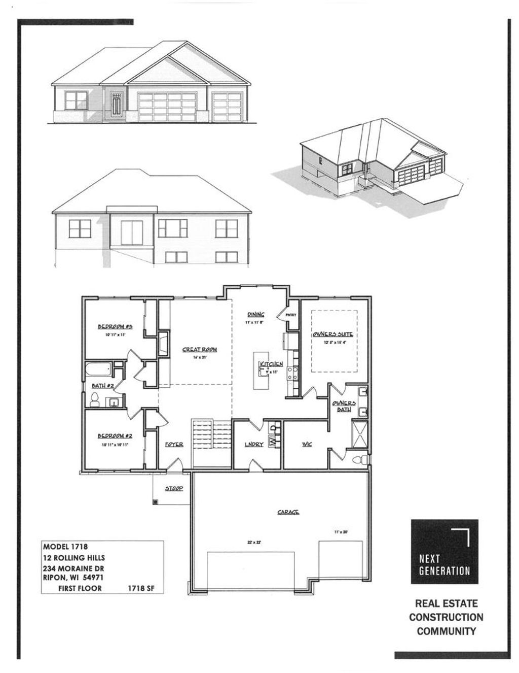 Photo of 234 Moraine DRIVE, Ripon, WI 54971 (MLS # 2020619)