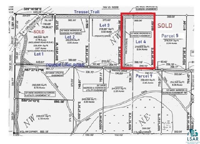 Photo of XXX (5 acres) Tressel TRAIL, Iron River, WI 54847 (MLS # 6122642)