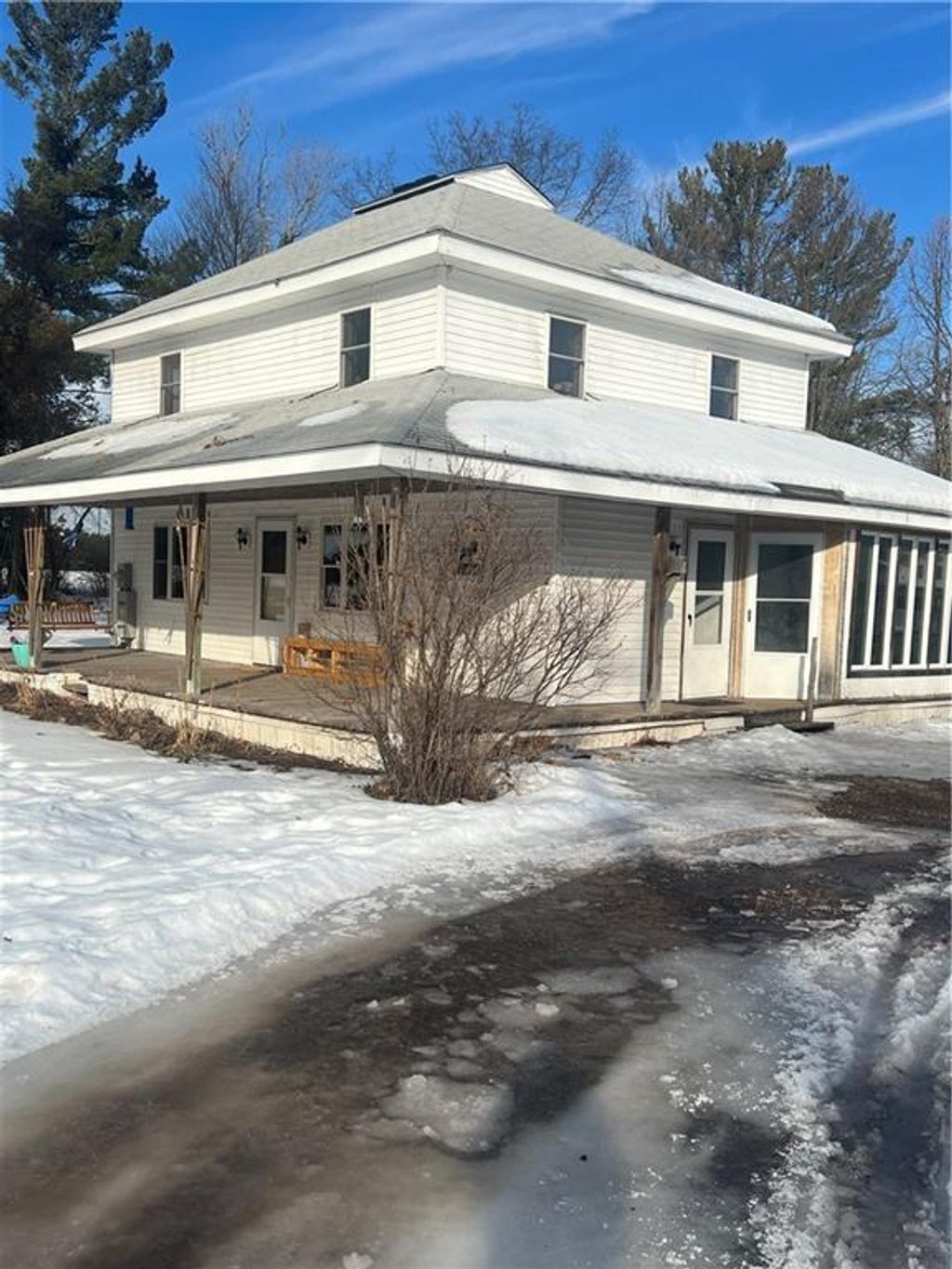 Photo of 3980 W County Hwy E, Springbrook, WI 54875 (MLS # 1598479)