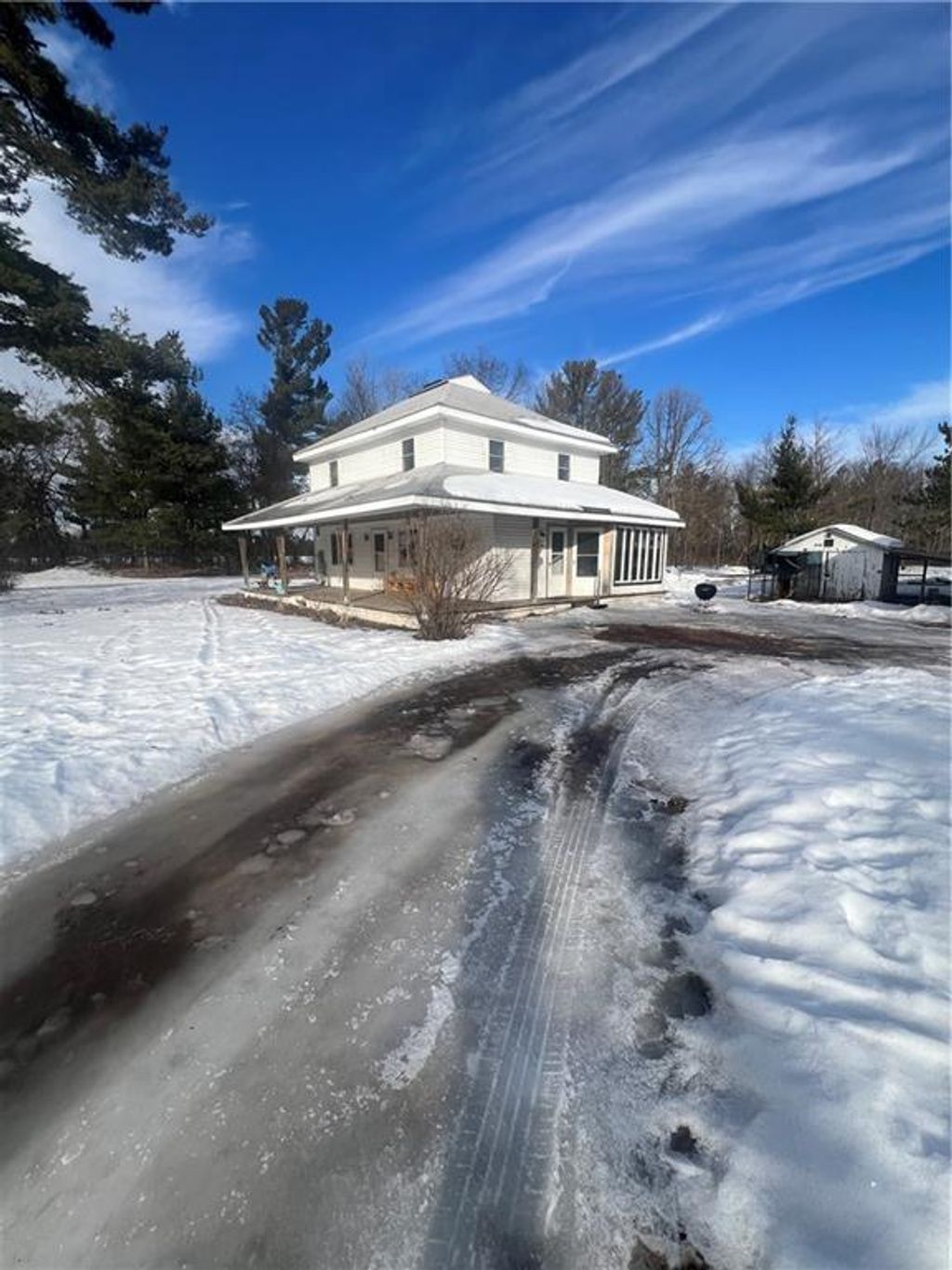 Photo of 3980 W County Hwy E, Springbrook, WI 54875 (MLS # 1598479)