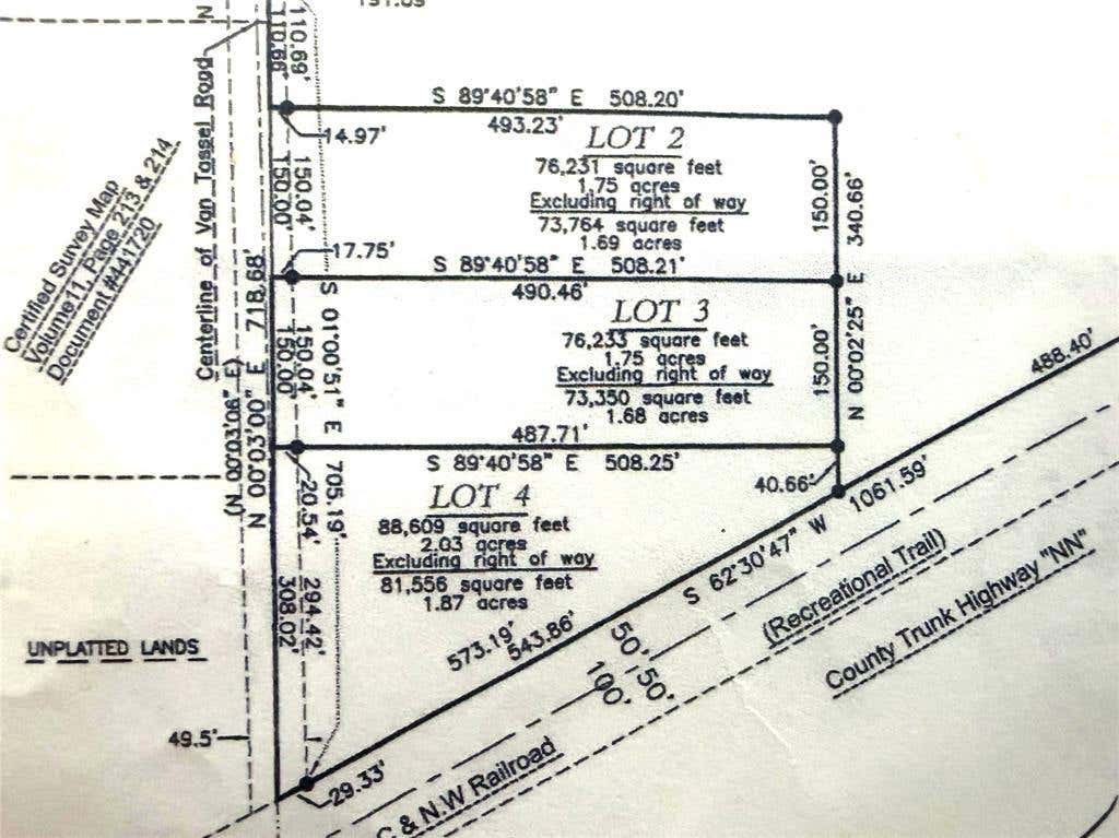 Photo of Lot 2 Van Tassel Rd, Osseo, WI 54758 (MLS # 1604181)