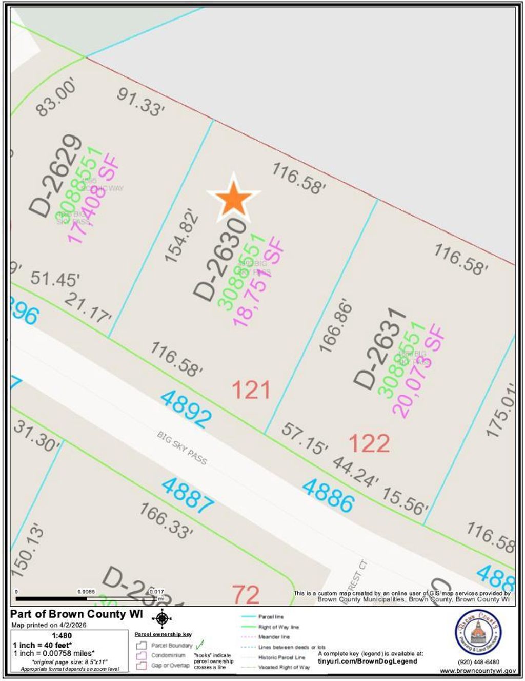 Photo of 4892 Big Sky, De Pere, WI 54115 (MLS # 50323065)