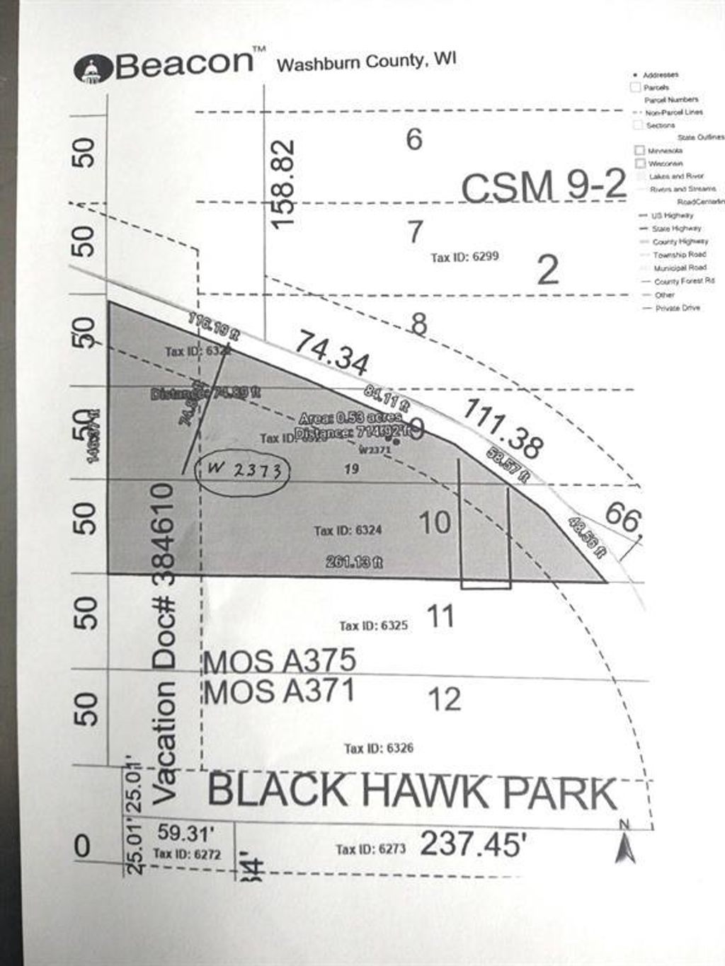 Photo of W2373 Blackhawk ROAD, Sarona, WI 54870 (MLS # 1601195)