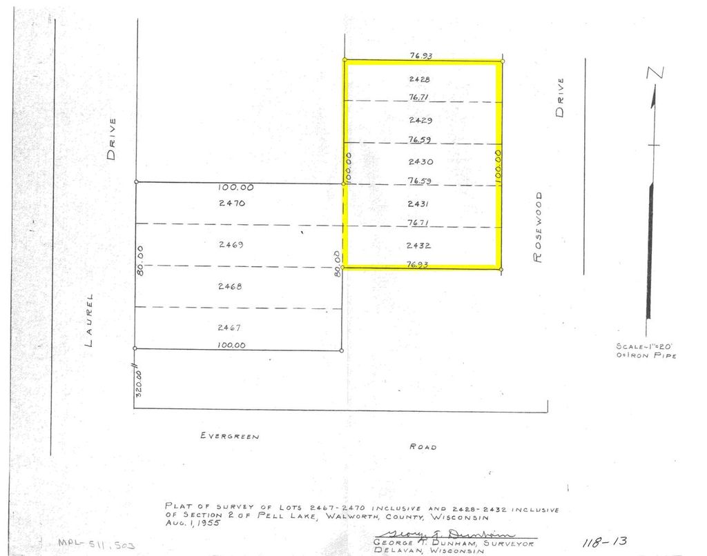 Photo of Lots 2428-2432 Rosewood DRIVE, Genoa City, WI 53157 (MLS # 2013524)