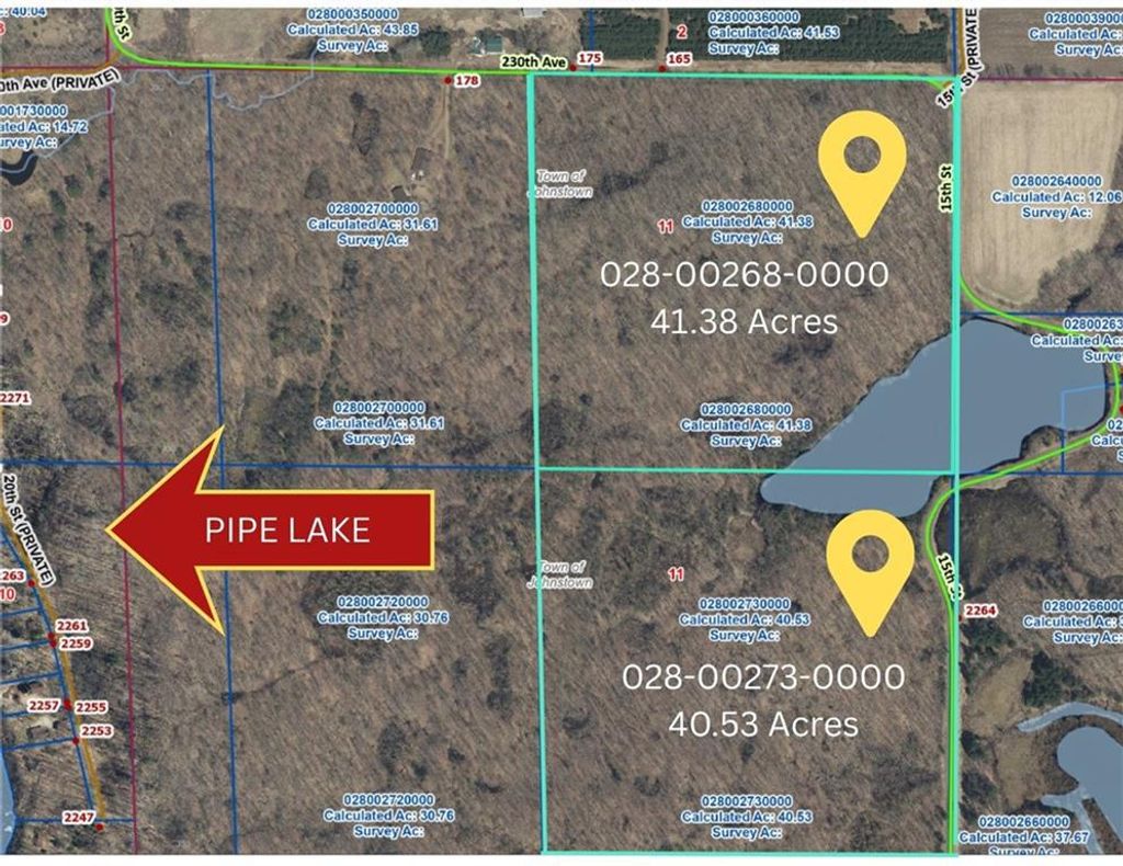 Photo of 00 15th STREET, Comstock, WI 54826 (MLS # 1597253)