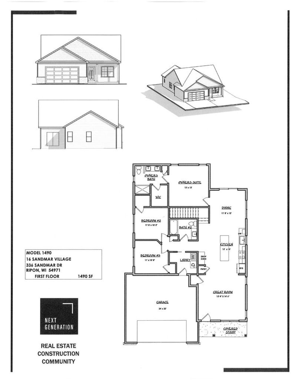 Photo of 336 Sandmar DRIVE, Ripon, WI 54971 (MLS # 2020611)