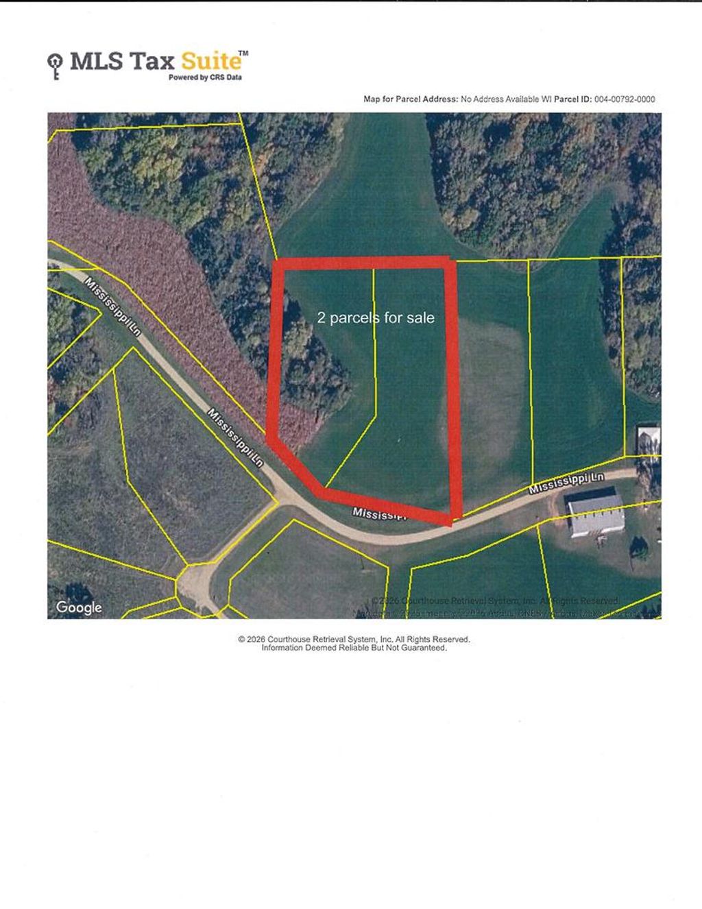 Photo of Lot #61 Mississippi LANE, Bagley, WI 53801 (MLS # 2025829)