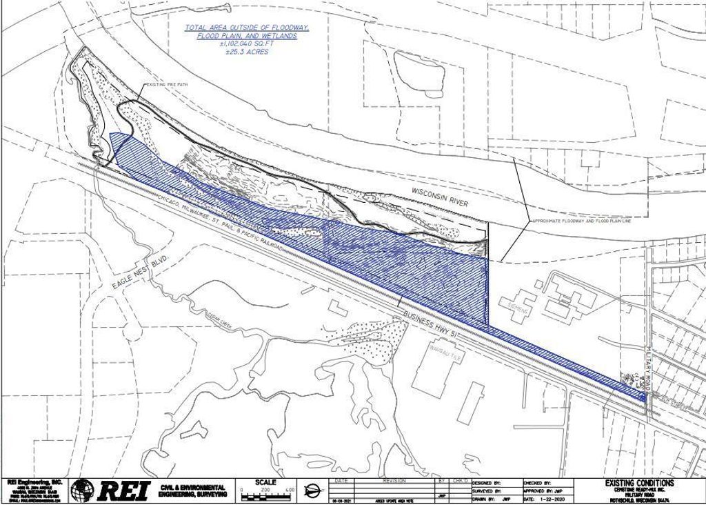 Photo of 53.34 ac State Highway Business 51 #53.34 acres, Rothschild, WI 54474 (MLS # 1806565)
