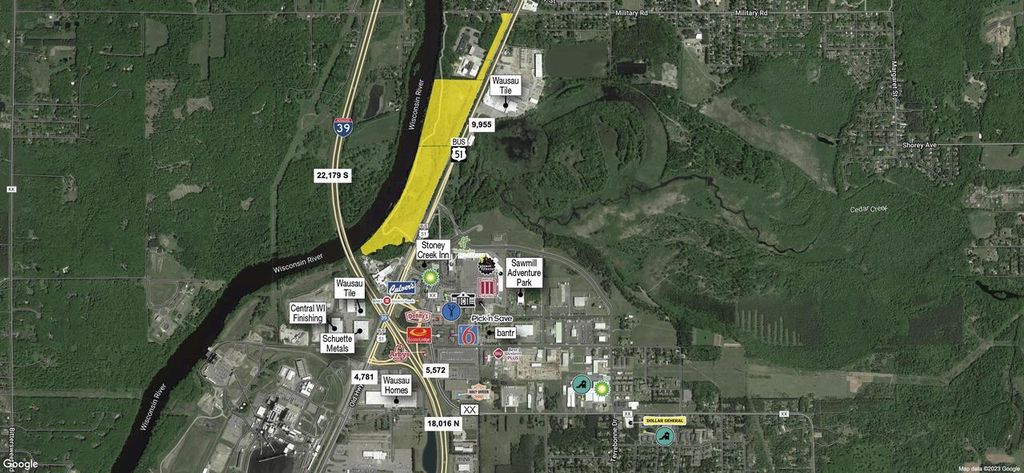 Photo of 53.34 ac State Highway Business 51 #53.34 acres, Rothschild, WI 54474 (MLS # 1806565)