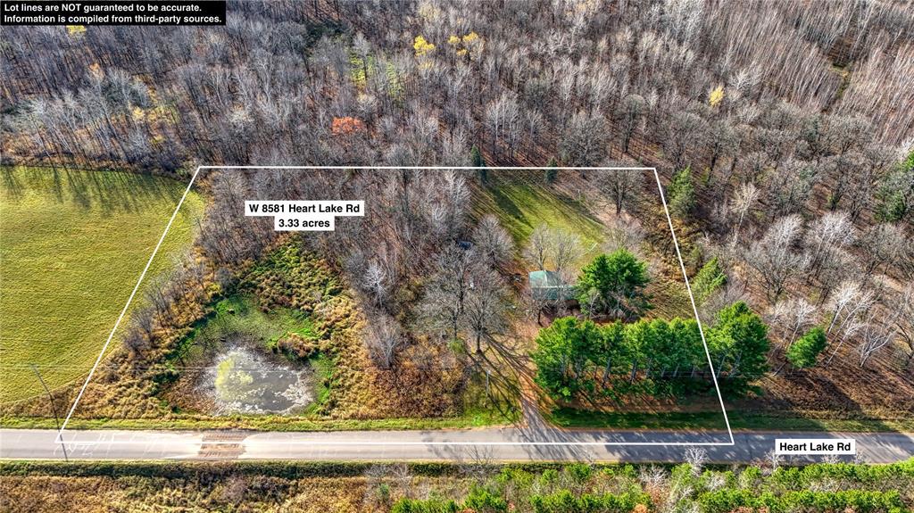 Photo of W 8581 Heart Lake ROAD, Shell Lake, WI 54871 (MLS # 1606349)