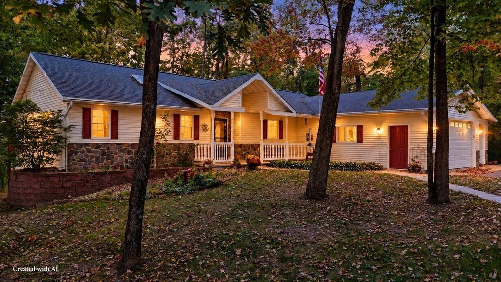 Photo of N3120 W Silver Lake DRIVE, Waupaca, WI 54981 (MLS # 50334114)