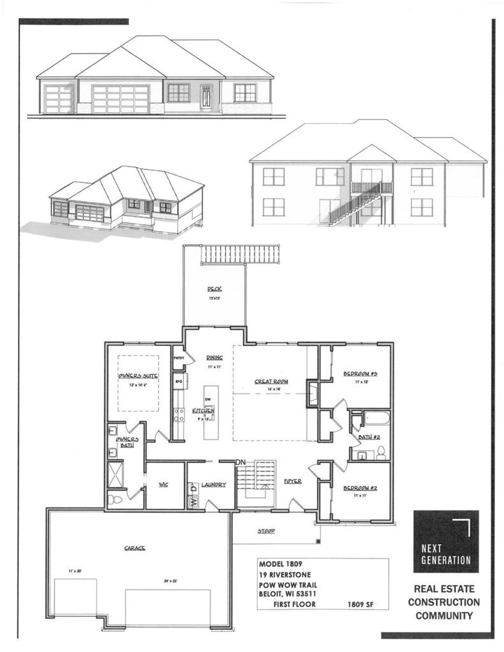 Photo of 2365 Pow Wow TRAIL, Beloit, WI 53511 (MLS # 2016456)