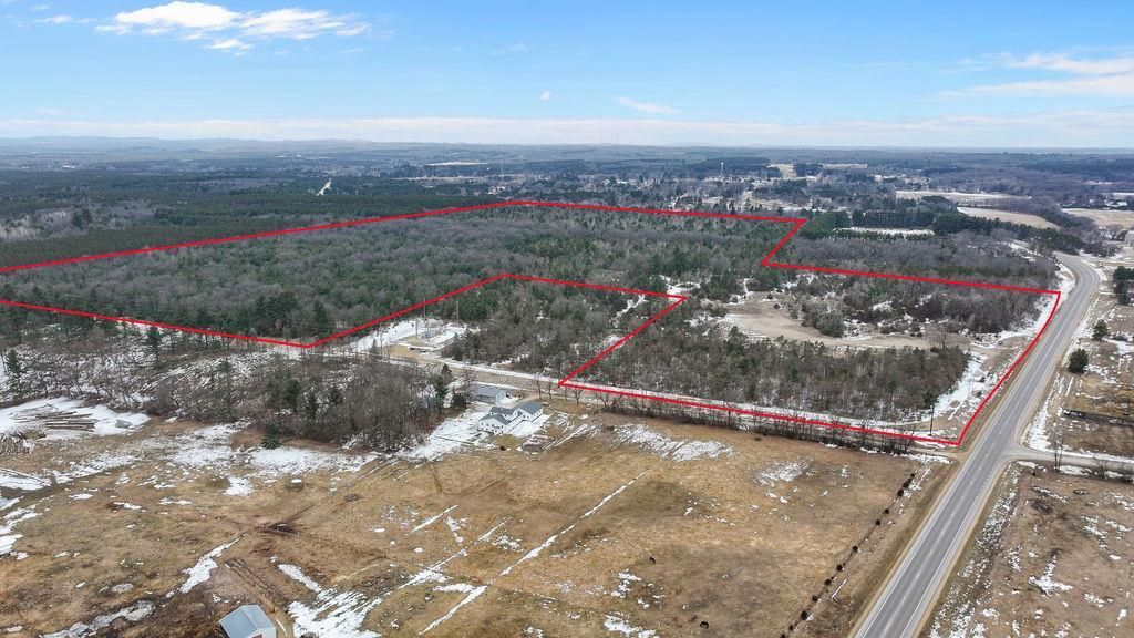 Photo of Hwy 21 (approx 110.75 acres) ROAD, Coloma, WI 54930 (MLS # 2017054)