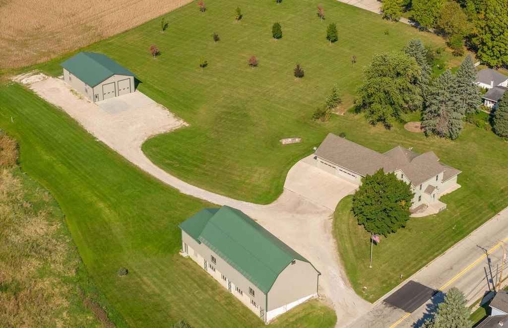 Photo of N1572 County Road W Rd, Campbellsport, WI 53010 (MLS # 1938139)