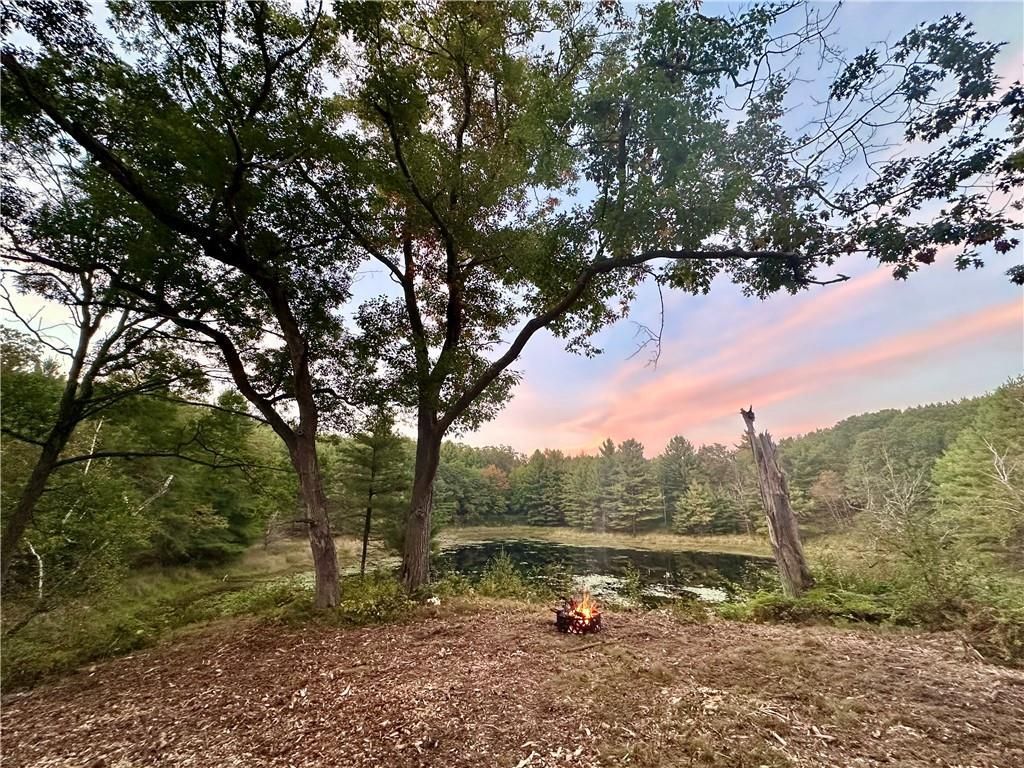 Photo of 16.43 Acres Antler Lake DRIVE, Milltown, WI 54858 (MLS # 1595999)