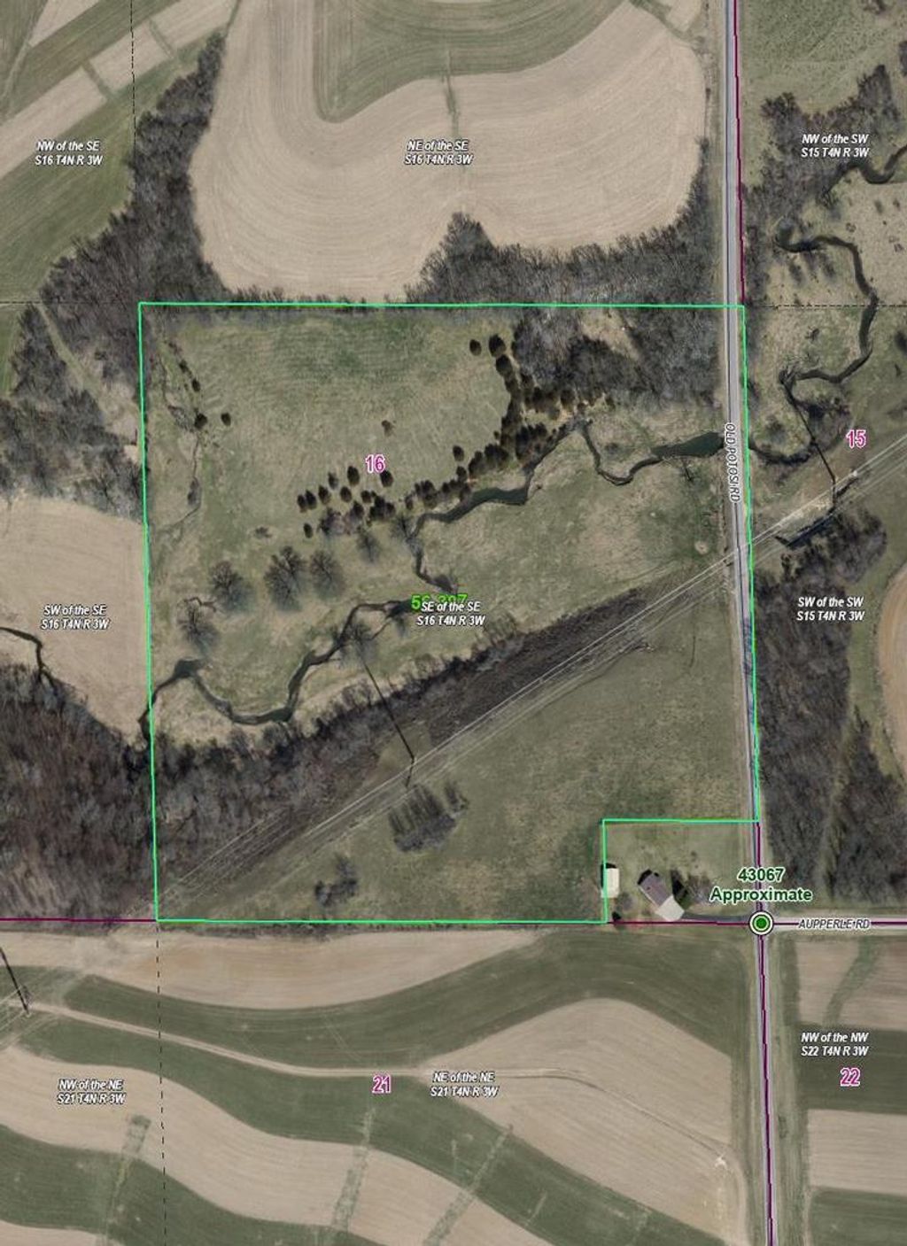 Photo of 38 acres Old Potosi ROAD, Lancaster, WI 53813 (MLS # 2016559)