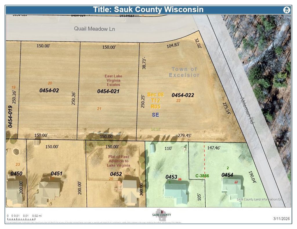 Photo of L21&amp;22 Quail Meadow LANE, Reedsburg, WI 53959 (MLS # 2018262)