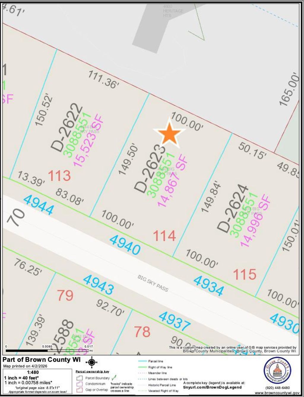 Photo of 4940 Big Sky, De Pere, WI 54115 (MLS # 50323063)