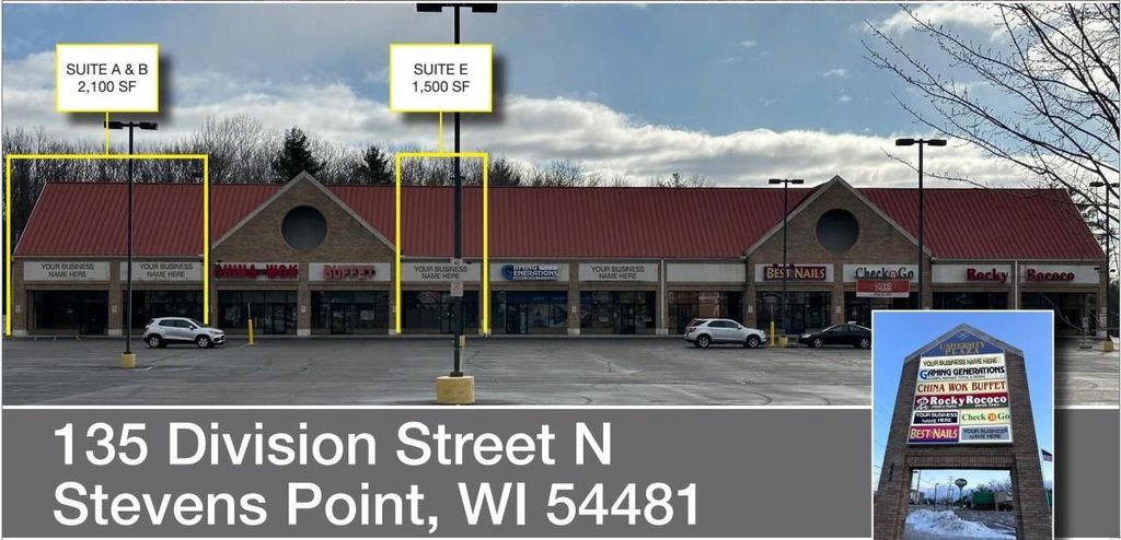 Photo of 135 N Division STREET #Suite E, Stevens Point, WI 54481 (MLS # 22401091)