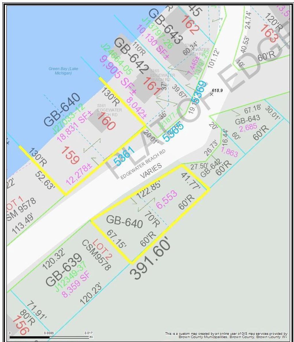 Photo of 5361 Edgewater Beach ROAD, Green Bay, WI 54311 (MLS # 50314712)