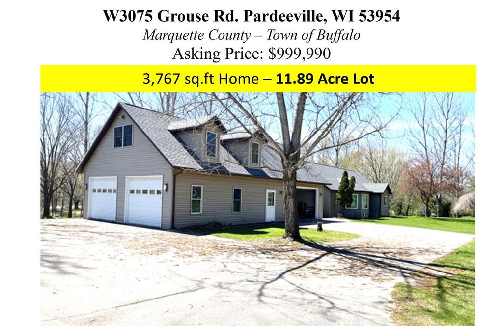 Photo of W3075 Grouse ROAD, Pardeeville, WI 53954 (MLS # 2021297)