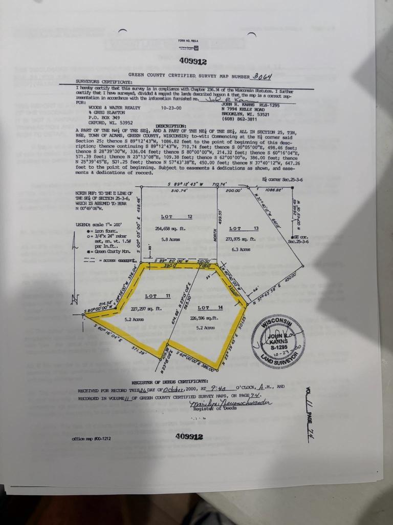 Photo of 5450 Skinner Hollow Rd. ROAD, Monroe, WI 53566 (MLS # 2027168)