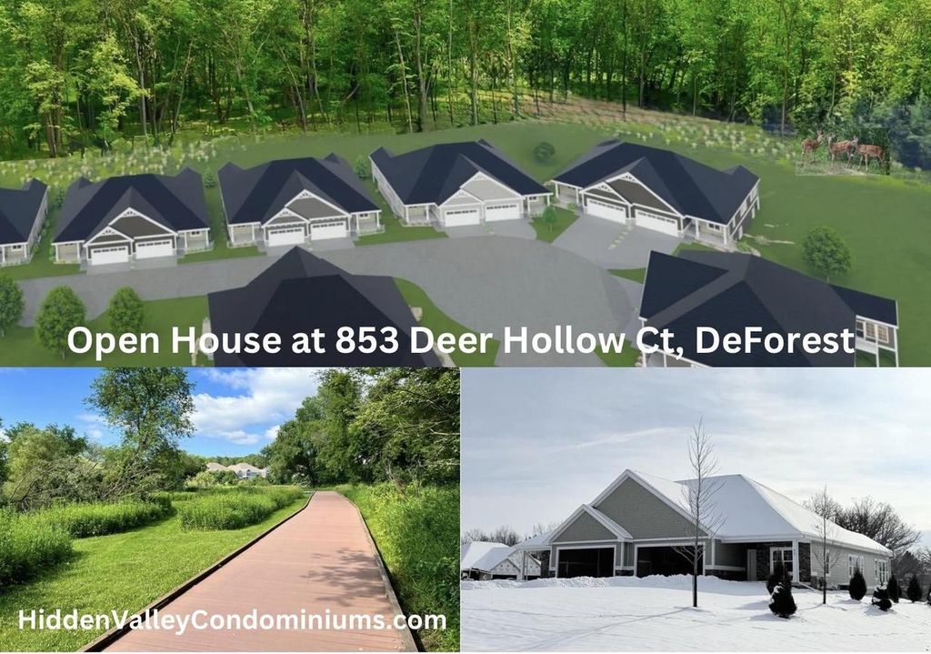 Photo of Unit 8 Deer Hollow COURT, Deforest, WI 53532 (MLS # 2018803)