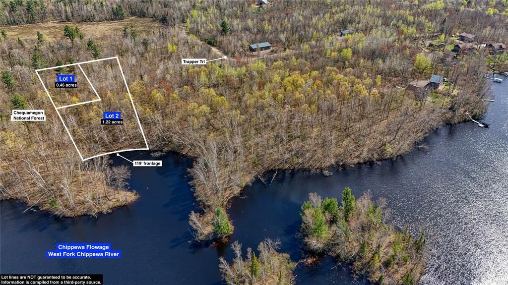 Photo of Lots 1-2 Trapper TRAIL, Hayward, WI 54843 (MLS # 1601110)