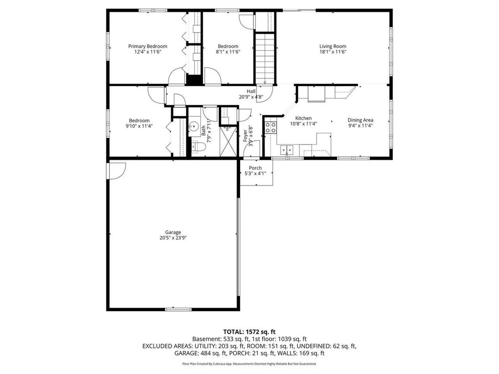Photo of 736 Melissa STREET, Menasha, WI 54952 (MLS # 50324456)