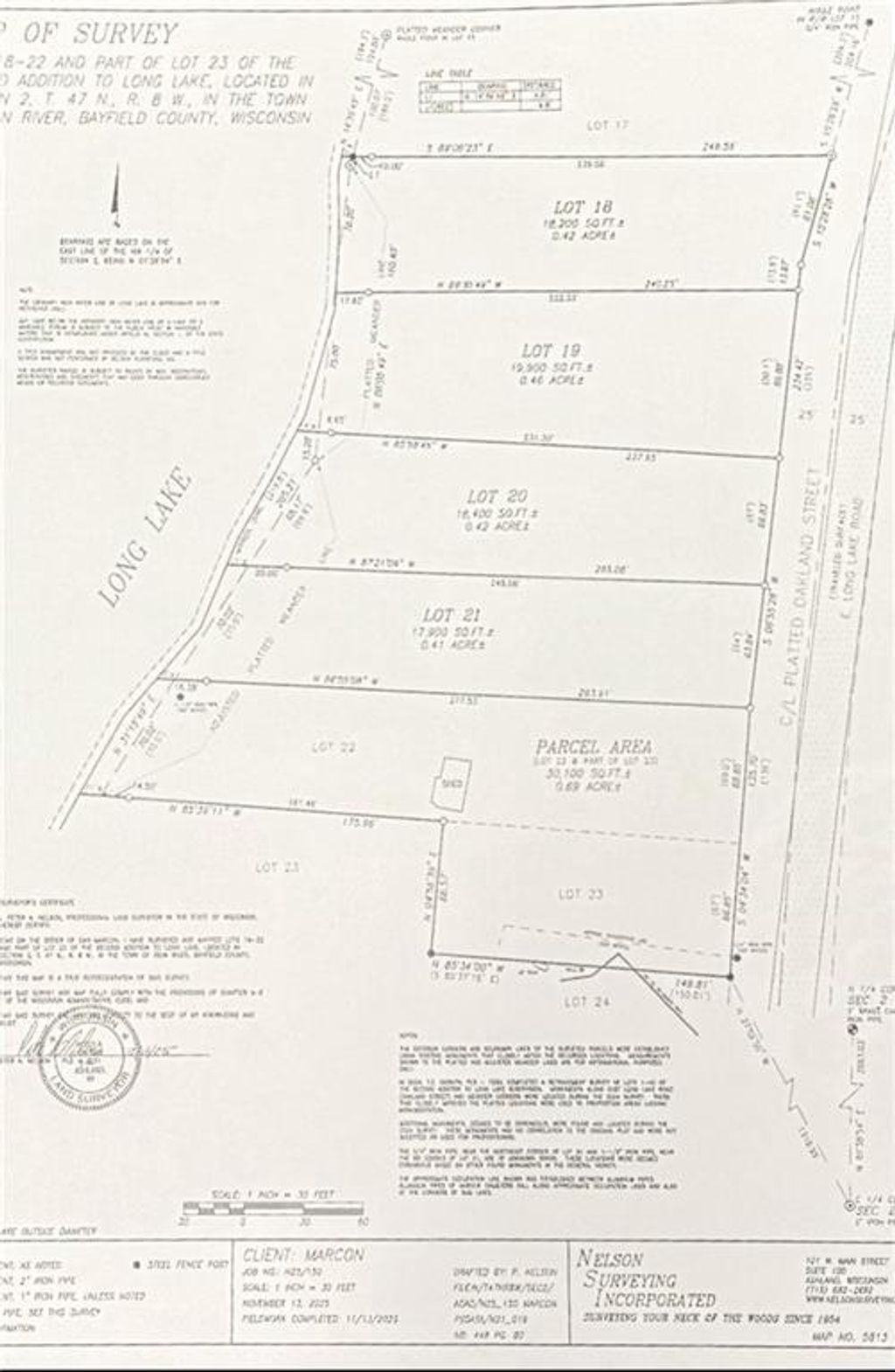 Photo of Lot 18 E Long Lake Rd, Iron River, WI 54847 (MLS # 1597630)