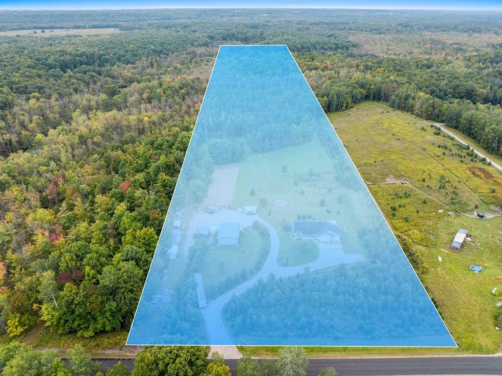 Photo of W5611 Gravelly Brook ROAD, Porterfield, WI 54159 (MLS # 50314971)