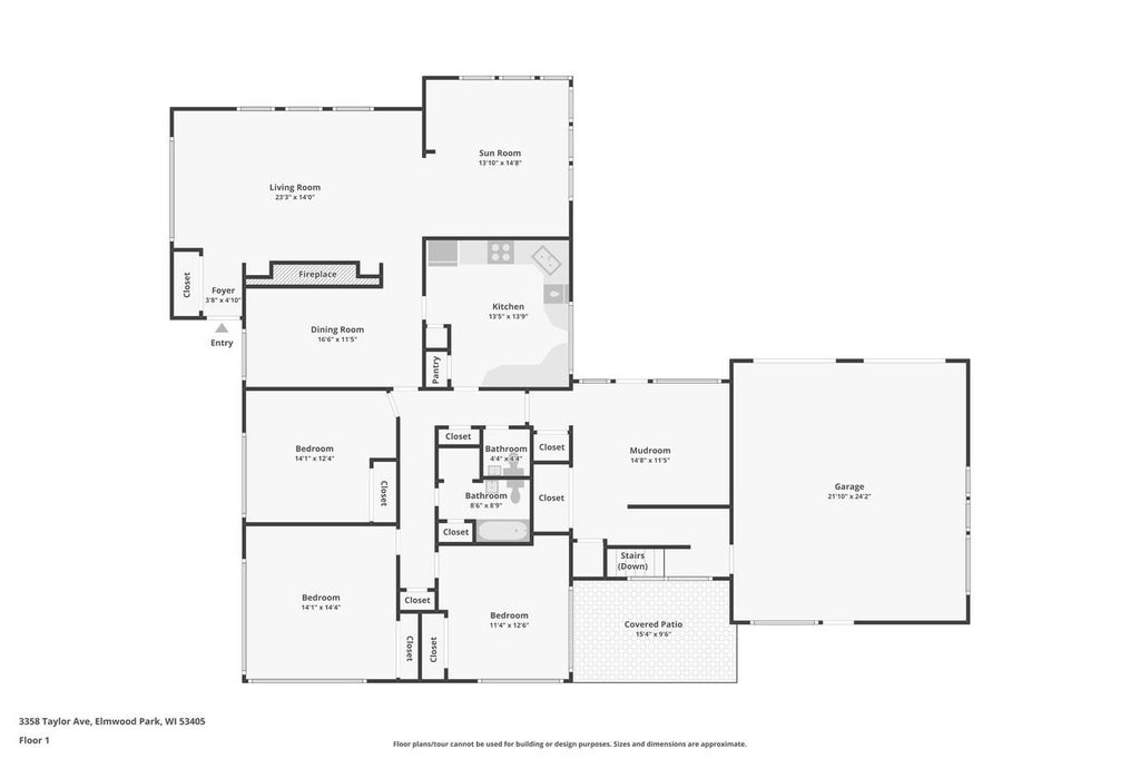 Photo of 3358 Taylor AVENUE, Racine, WI 53405 (MLS # 1972316)