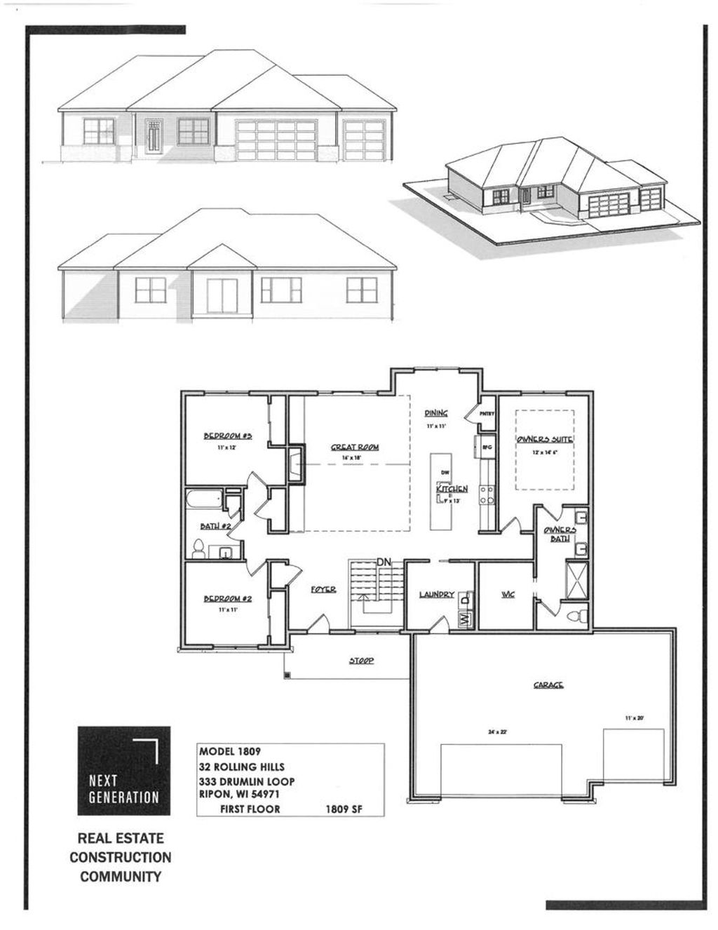 Photo of 333 Drumlin LOOP, Ripon, WI 54971 (MLS # 2020620)