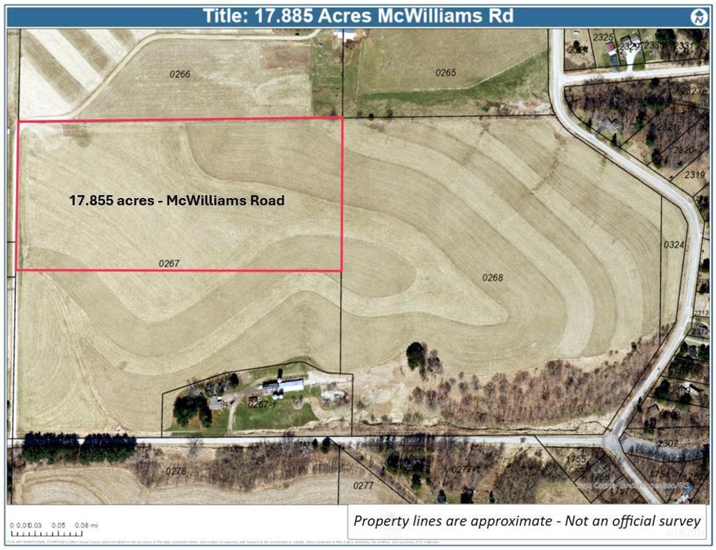 Photo of 17.855 AC Mc Williams ROAD, La Valle, WI 53941 (MLS # 2021131)